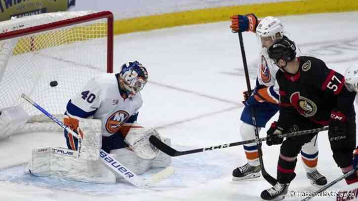 Giroux lifts Senators to 2-1 win over struggling Islanders