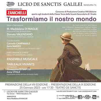 “Trasformiamo il nostro mondo”, la premiazione dell'ottavo concorso ... - LaVoce