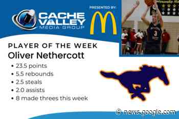 Oliver Nethercott named CVMG Prep Basketball Player of the Week - Cache Valley Daily