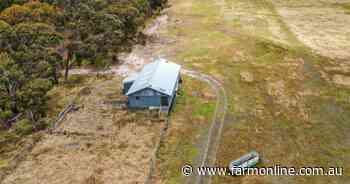 Remaining piece of Victoria's historic sheep run for sale