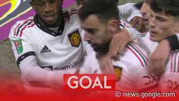 Bruno Fernandes puts Manchester United in command of semi-final - Sky Sports