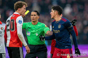 Mats Wieffer kreeg 2 keer geel voor dezelfde situatie bij De Klassieker - Sportnieuws.nl