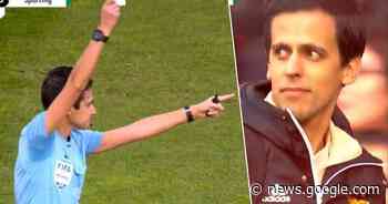 KIJK. Geen geel of rood, maar... wit: Portugese scheidsrechter deelt ... - Het Laatste Nieuws