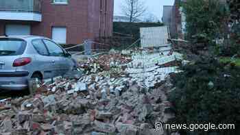 Halluin: un mur d'enceinte s'effondre sans faire de blessés - La Voix du Nord