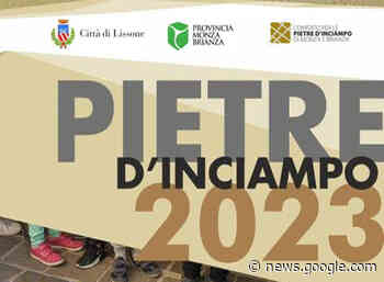 PIETRE D'INCIAMPO 2023 - Comune di Lissone