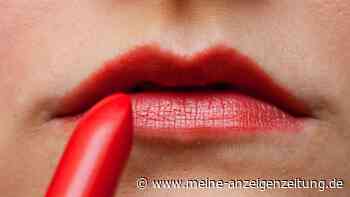 Rote Karte für rote Lippenstifte