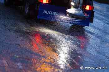 Wetterdienst warnt vor glatten Straßen in NRW