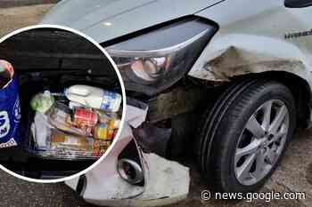 Basildon police find stolen Tesco food in smashed car boot | Echo - Southend Echo