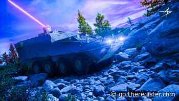 Lockheed Martin demos 50kW anti-aircraft frickin' laser beam