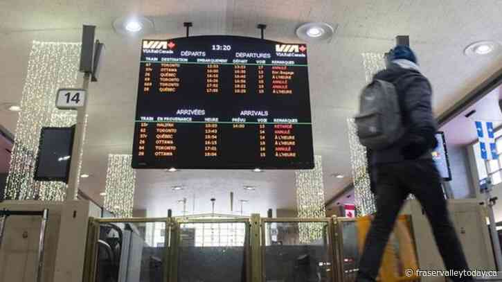 Via Rail executives to address parliamentary committee on holiday travel mess