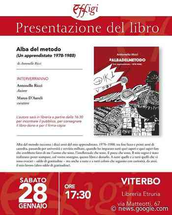 Si presenta a Viterbo il nuovo libro di Antonello Ricci - NewTuscia