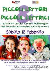 Piccoli lettori & piccole lettrici: letture in biblioteca - Comune di Melzo