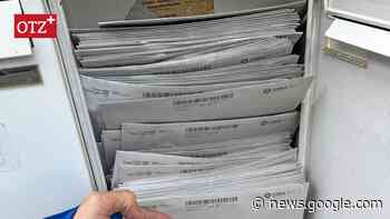 2,9 Kilogramm Zinsbescheide in einem Jenaer Briefkasten | Jena ... - Ostthüringer Zeitung