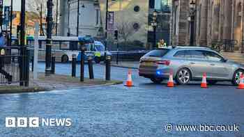 Sunderland crash: Man in hospital after being hit by bus