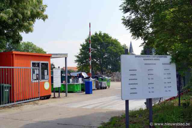 GEMEENTERAAD. Na toevloed op containerpark: houtafval wordt betalend in Heers