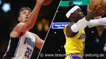 NBA: Siege für Wagner-Brüder und Schröder
