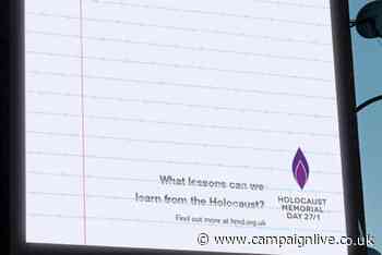 St Luke’s creates poignant ads for Holocaust Memorial Day Trust