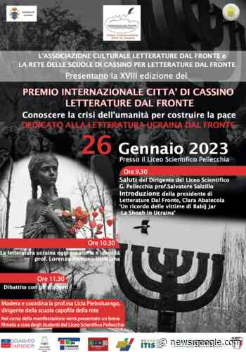 Cassino, insieme agli studenti per ricordare i drammi della storia ... - L'Inchiesta Quotidiano OnLine