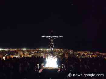 El Cristo de la Escucha, en el Cerro de San Cristóbal - La Voz de Almería