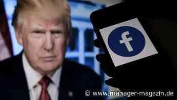 Donald Trump: Ex-Präsident darf auf Facebook und Instagram zurückkehren