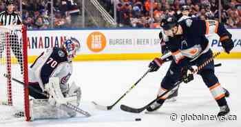 Edmonton Oilers’ win streak ends with OT loss to Columbus Blue Jackets