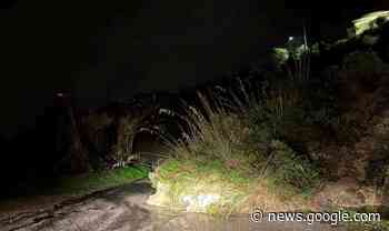 Castellabate, frane su SP15: PRESTARE ATTENZIONE - cilentano.it