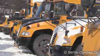 School bus cancellations by board