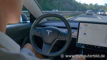 Deutsche Teslas bekommen ein Autobahn-Update