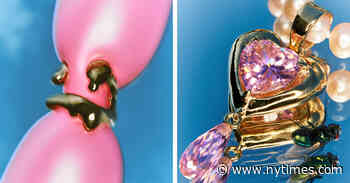 The Jewelry Designer Bringing Back Teardrops, Hearts and Smiley Rings