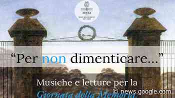 GIORNO DELLA MEMORIA - Per non dimenticare - Comune di Novara