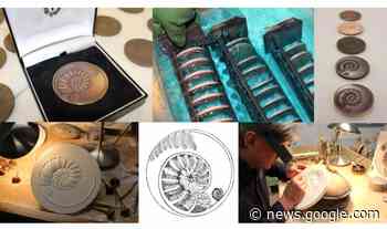 Artist in Cornwall exibition in Cornwall RCPS Award Medals - Falmouth Packet