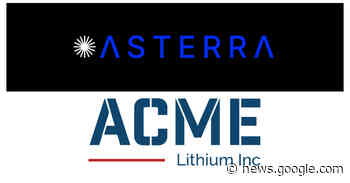 ACME Lithium locates samples with high Lithium values using ... - Business Wire