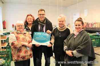 Tafel Bad Oeynhausen wird unterstützt