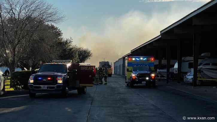 Around 30 storage units affected in south Austin fire