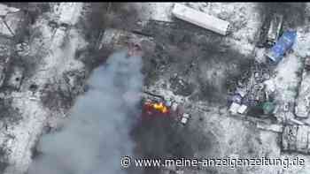 Video zeigt Gegenschlag: Russland verliert Munition und Soldaten nahe Bachmut