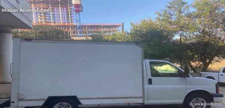 Truck stolen from Austin nonprofit that provides laundry services to homeless