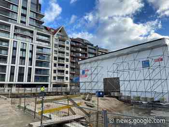 Vernieuwde Albertplein in Knokke-Heist krijgt stilaan vorm, al is er ... - KW.be