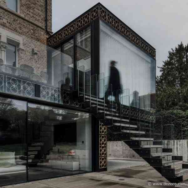 Dezeen Debate features an "exquisite" extension to a gothic home