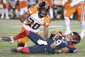 Canadian linebacker Bo Lokombo signs contract extension with B.C. ... - Prince George Citizen