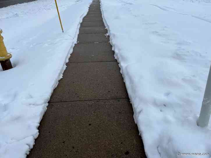 Did you clear your sidewalk of snow by 9 a.m.?