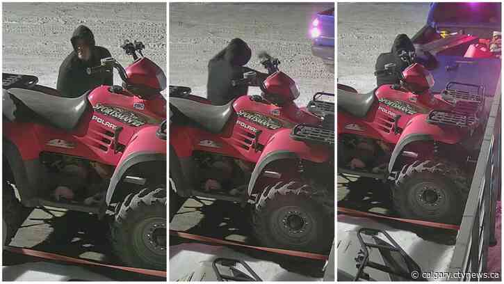 RCMP search for suspects involved in theft of ATVs, trailer from Airdrie home