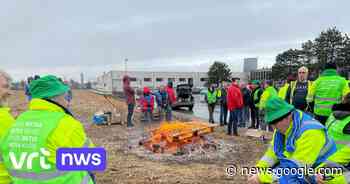 Ruim 170 personeelsleden van Ideal in Wielsbeke leggen het werk ... - VRT.be