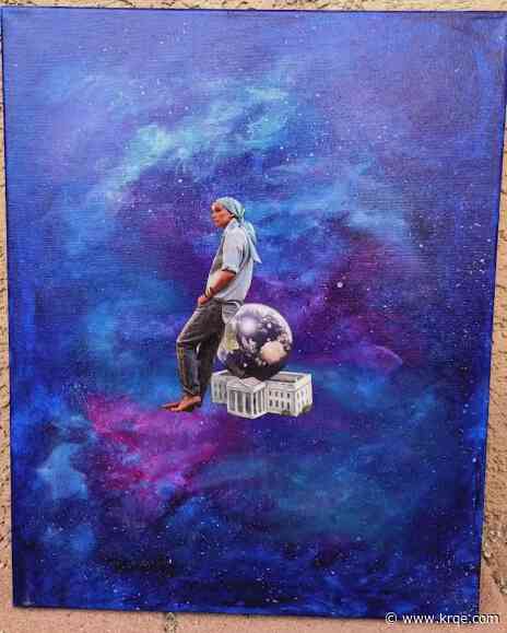 Artist pop-up gallery at Remedy Coffee