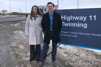 Hwy 11 twinning first phase complete - Red Deer Advocate - Red Deer Advocate