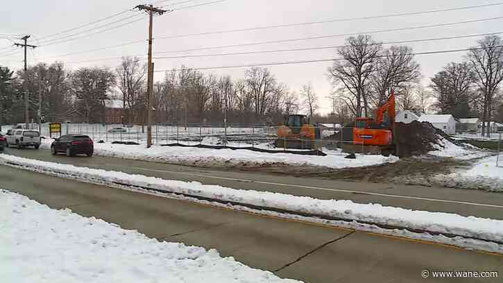 Fort Wayne begins construction on relocated Fire Station 14