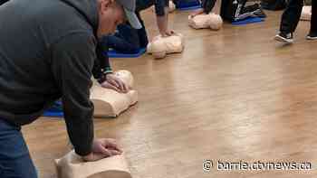 Free public CPR and AED training offered by St. John Ambulance and Rotary Club