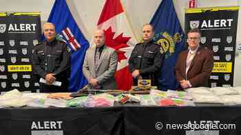 ALERT and Lethbridge Police make $1 million drug bust, largest ... - Lethbridge News Now