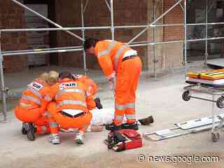 Operaio ferito - Crema News