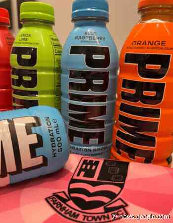 Farnham Town FC Prime Hydrate drink sale goes viral ... - Bordon Herald