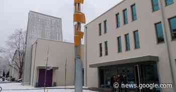 Kunst am Bau in Darmstadt: Eine Dreifügelstele - Echo Online